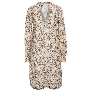 NWT 120% Lino Linen Printed Tunic Dress, Size Small, US 4 ($640)